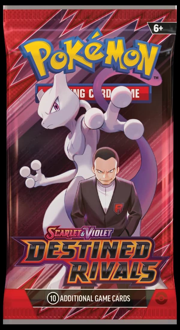 Pokémon TCG Destined Rivals booster pack (Engelstalig)